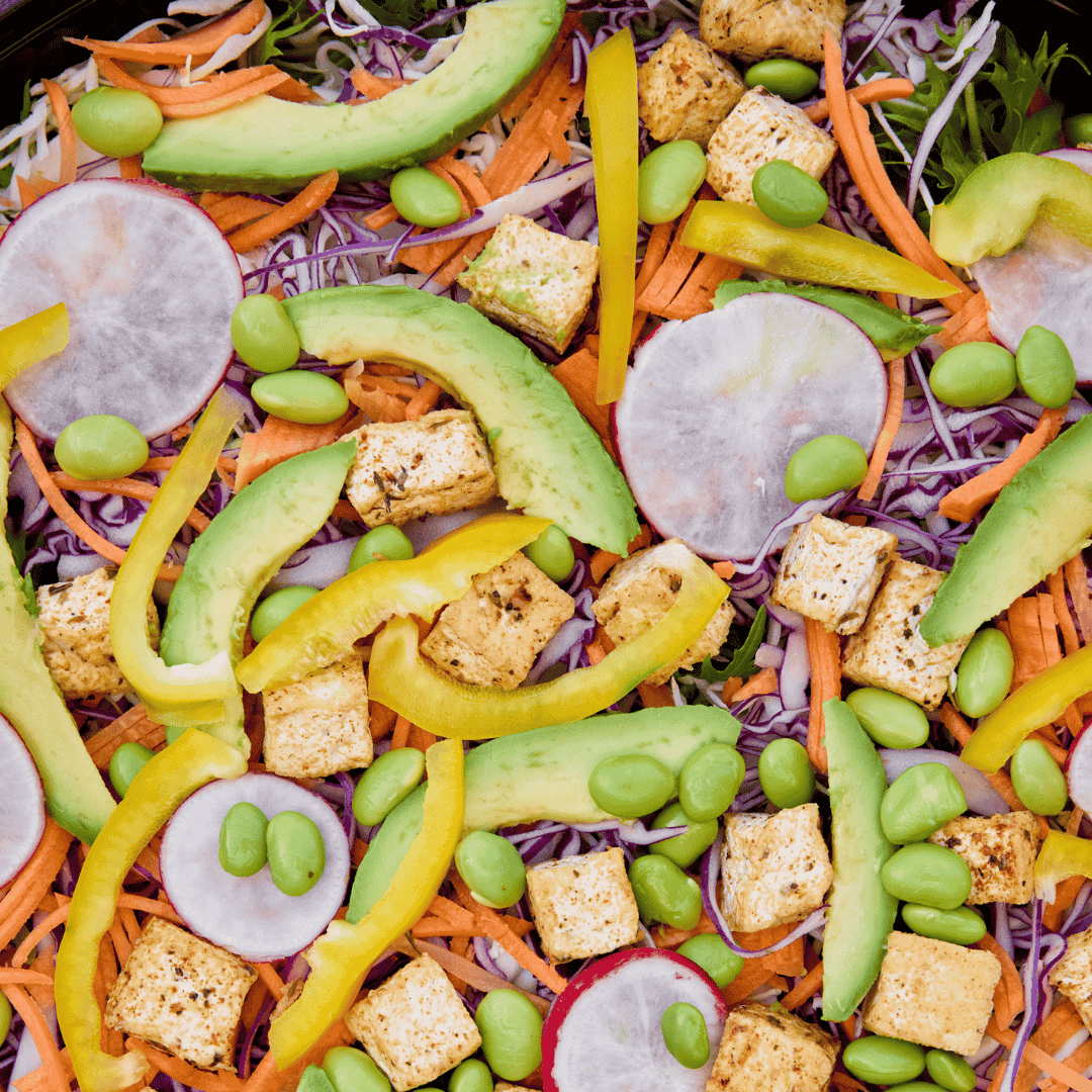 Peko Peko catering salad veggie platter
